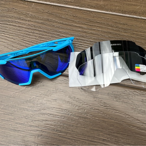 Sport Visor Sunglasses Running Cycling - Picture 2 of 5